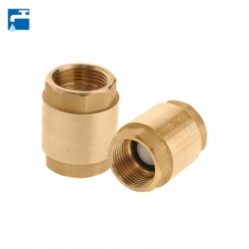 One-way spring-loaded brass valve AZAR 105