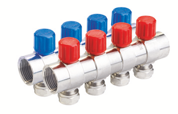 Manifold With Flow Control Coupling Valve